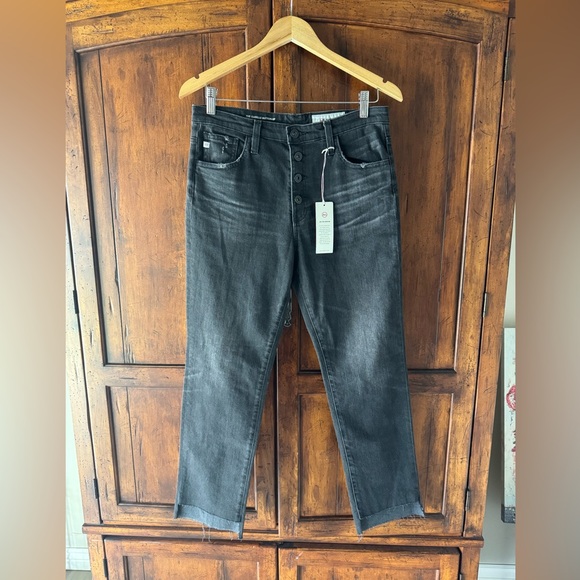 Ag Adriano Goldschmied NWT | The Isabelle Button-up High Rise Straight | 30 - Picture 2 of 7